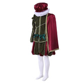 18th Century King & Prince Tudor Cosplay Costume - Noble Blue Rococo Suit for Men | Halloweez Medieval Series - Halloweez